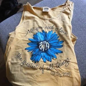 Zeta Tau Alpha ZTA Bid Day Tank